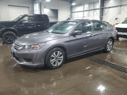 Salvage cars for sale from Copart Ham Lake, MN: 2015 Honda Accord LX