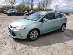 Salvage cars for sale at Cicero, IN auction: 2012 Ford Focus SEL