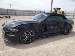 Salvage cars for sale at Andrews, TX auction: 2020 Ford Mustang