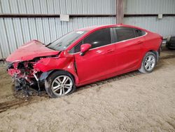 Salvage cars for sale from Copart Houston, TX: 2018 Chevrolet Cruze LT