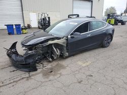 Vehiculos salvage en venta de Copart Woodburn, OR: 2019 Tesla Model 3