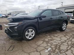 Salvage cars for sale at Chicago Heights, IL auction: 2024 Chevrolet Trax LS