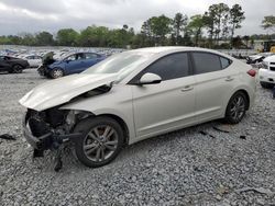 Salvage cars for sale at Byron, GA auction: 2018 Hyundai Elantra SEL