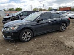 Vehiculos salvage en venta de Copart Columbus, OH: 2015 Honda Accord LX
