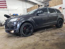Salvage cars for sale from Copart Ham Lake, MN: 2015 Audi Q7 Prestige