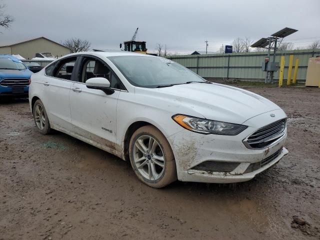 2018 Ford Fusion SE Hybrid