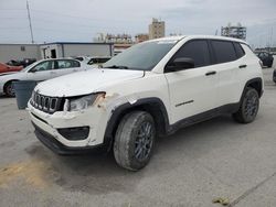 Jeep salvage cars for sale: 2018 Jeep Compass Sport