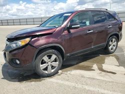 Salvage cars for sale at Fresno, CA auction: 2013 KIA Sorento EX