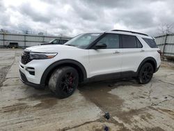 Salvage cars for sale from Copart Walton, KY: 2021 Ford Explorer ST