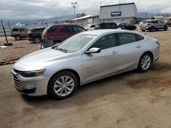 Chevrolet salvage cars for sale: 2021 Chevrolet Malibu LT