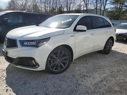 Salvage cars for sale at North Billerica, MA auction: 2019 Acura MDX A-Spec