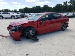Salvage cars for sale at Ocala, FL auction: 2024 Toyota Camry SE Night Shade