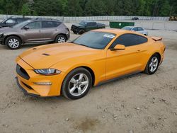 Salvage cars for sale at Gainesville, GA auction: 2018 Ford Mustang