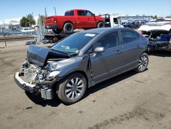Salvage cars for sale from Copart Denver, CO: 2009 Honda Civic EX