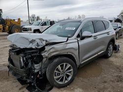 Salvage cars for sale from Copart Pekin, IL: 2020 Hyundai Santa FE Limited