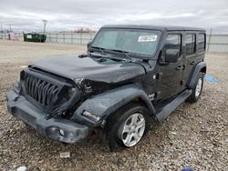 Salvage cars for sale from Copart Magna, UT: 2018 Jeep Wrangler Unlimited Sport