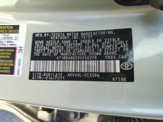 2008 Toyota Camry Hybrid