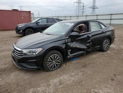 Salvage cars for sale at Elgin, IL auction: 2021 Volkswagen Jetta S