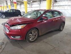 Salvage cars for sale at Woodburn, OR auction: 2016 Ford Focus Titanium