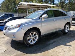 Vehiculos salvage en venta de Copart Austell, GA: 2010 Lexus RX 350