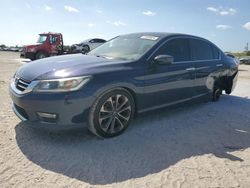 Honda Accord Sport salvage cars for sale: 2015 Honda Accord Sport