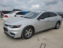 Flood-damaged cars for sale at auction: 2017 Chevrolet Malibu LS