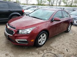 Salvage cars for sale at Bridgeton, MO auction: 2015 Chevrolet Cruze LT