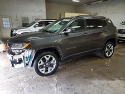 Salvage cars for sale at Davison, MI auction: 2020 Jeep Compass Limited