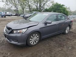 Salvage cars for sale at Baltimore, MD auction: 2015 Honda Accord EX