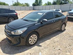 Salvage cars for sale at Oklahoma City, OK auction: 2018 KIA Rio LX