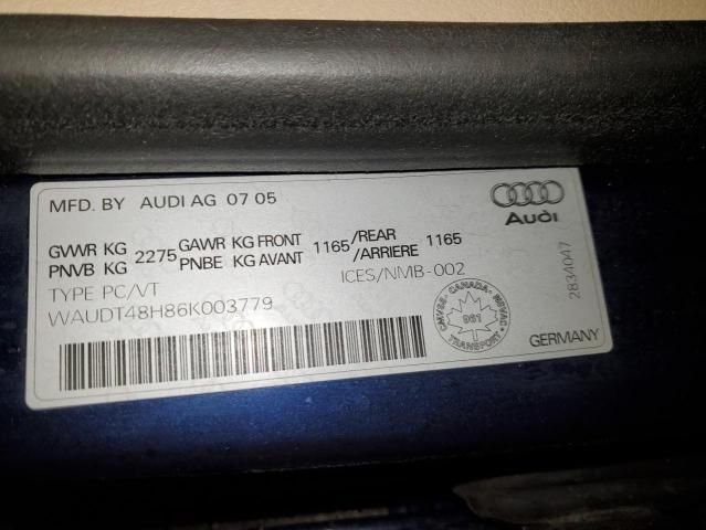 2006 Audi A4 Quattro