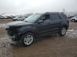 Salvage cars for sale from Copart Davison, MI: 2015 Ford Explorer