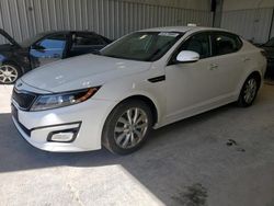 Salvage cars for sale at Franklin, WI auction: 2015 KIA Optima LX