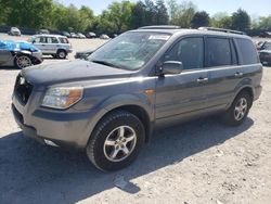 Salvage cars for sale at Madisonville, TN auction: 2007 Honda Pilot EXL