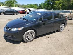 Salvage cars for sale at Shreveport, LA auction: 2015 Honda Civic LX