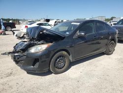 Salvage cars for sale at Houston, TX auction: 2013 Mazda 3 I