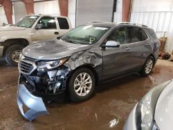 Vehiculos salvage en venta de Copart Lansing, MI: 2018 Chevrolet Equinox LT