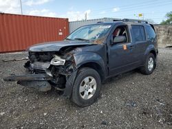 Salvage cars for sale at Homestead, FL auction: 2011 Nissan Pathfinder S