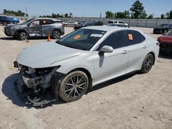 Salvage cars for sale at Houston, TX auction: 2022 Toyota Camry SE