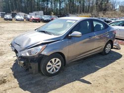 Salvage cars for sale from Copart North Billerica, MA: 2017 Hyundai Accent SE