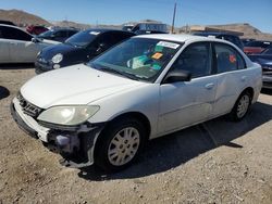 Honda Civic salvage cars for sale: 2004 Honda Civic LX