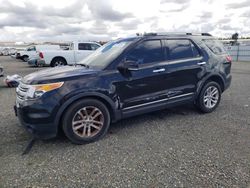 Salvage cars for sale at Antelope, CA auction: 2015 Ford Explorer XLT