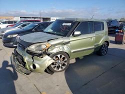 Salvage cars for sale at Grand Prairie, TX auction: 2013 KIA Soul +