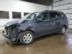 Toyota Sienna CE salvage cars for sale: 2010 Toyota Sienna CE