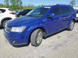 Salvage cars for sale from Copart Bridgeton, MO: 2012 Dodge Journey Crew