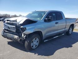 Salvage cars for sale at Assonet, MA auction: 2016 Toyota Tundra Double Cab SR/SR5
