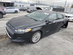 Salvage cars for sale from Copart Sun Valley, CA: 2015 Ford Fusion SE Hybrid