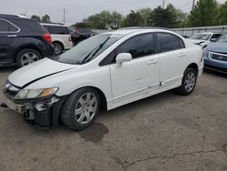 Salvage cars for sale from Copart Moraine, OH: 2011 Honda Civic LX