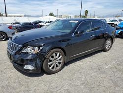 Salvage cars for sale from Copart Van Nuys, CA: 2009 Lexus LS 460