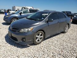 Salvage cars for sale from Copart Temple, TX: 2012 Toyota Corolla Base